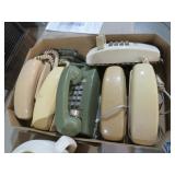 COLLECTION OF VINTAGE WALL PHONES