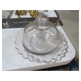 VINTAGE PRINCESS HOUSE BUTTER DISH