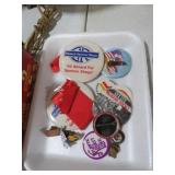 VINTAGE RAILROAD BUTTONS & PINS