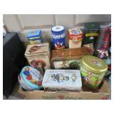 COLLECTION OF ADVERTISING TINS