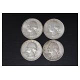 1944 P, 63 D, 64 P, 64 D WASH. QUARTERS 90%