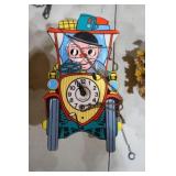 VINTAGE HELMUT KAMMERER GERMAN NOVELTY CLOCK
