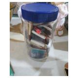 VTG JAR W/ MATCHBOOKS
