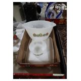 VTG ANCHOR HOCKING FK "SUMMERFIELD" MILK GLASS