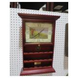 NICE GOLF DISPLAY RACKW/ CLOCK & GOLF BALL HOLDERS