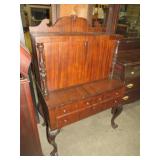 BEAUTIFUL ANTIQUE DROP FRONT SECRETARY DESK