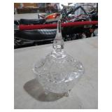 VINTAGE BEAUTIFUL WHEEL CUT CANDY DISH
