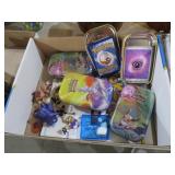 POIKEMON FIGURES, CARDS & COLLECTOR TINS