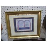 GOLD FRAMED RELIGIOUS PRINT