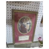 FRAMED WOMAN & CHILD PRINT