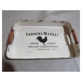 METAL FARMERS MARKET ADV. TRAY