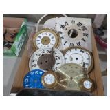 OLD CLOCK FACES & PENDULUMS