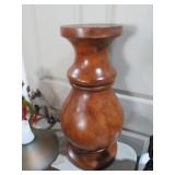 SLOID WOOD PEDESTAL