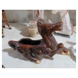 MID CENTURY STYLE HORSE PLANTER