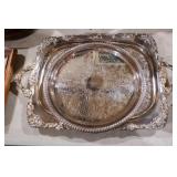 SILVER PLATE TRAYS
