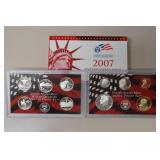 2007 US MINT SILVER PROOF SET 90%