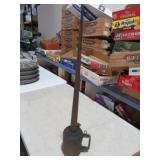 28" RAILROAD ANTIQUE OIL CAN