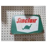 METAL SINCLAIR ADV SIGN 8X12