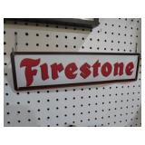 METAL FIRESTONE ADV SIGN
