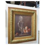 BEAUTIFUL ORNATE FRAMED PAINTING ONBOARD
