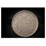 1865 2 CENTS