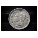 1870 3 CENT NICKEL