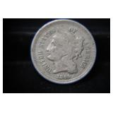 1865 3 CENT NICKEL
