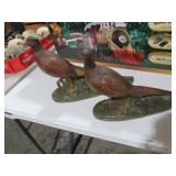 PAIR OF BEAUTIFUL CERAMIC PHEASANTS