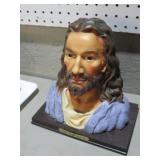 CERAMIC BUST OF JESUS