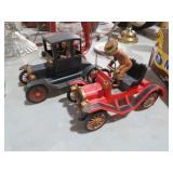 (2) ANTIQUE CARS W/ DRIVERS