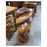 GREAT TRIBAL  WOOD CARVING