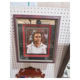 FRAMED NICK SABAN PICTURE -AUTOGRAPHED