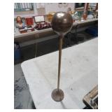 UNIQUE BRASS CANDLE HOLDER 23 INCH TALL