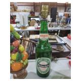 GLASS HEINEKEN BOTTLE LAMP