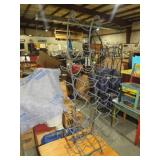 LARGE WROUGHT IRON WINE RACK
