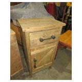 WOOD 1 DR/1DWR STORAGE CABINET