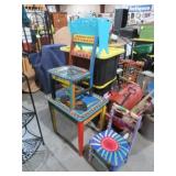 ALL CHIDRENS PAINTED FURNITURE & MAGAZINE RACK