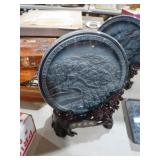 UNIQUE ROUND SAND ART ON STAND