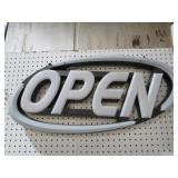 BATTERY POWERED LED OPEN SIGN