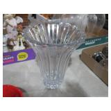 VTG CUT GLASS VASE