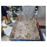 STAR OF DAVID PITCHER & 8- GLASSES