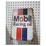 METAL MOBIL OIL RACING ADV. SIGN