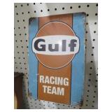 METAL GULF RACING TEAM ADV. SIGN