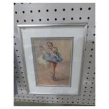 FRAMED WATERCOLOR 1950
