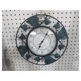 METAL HANGING INGRAHAM WALL CLOCK