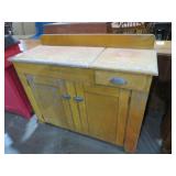 PRIMITIVE COUNTRY 2 DR/1 DWR LIFT OP DRY SINK