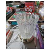 NICE CRYSTAL GLASS TABLE LAMP