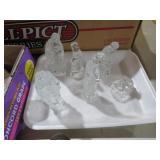 GLASS NATIVITY FIGURES