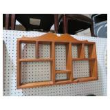 PINE WALL HANGING SHELF