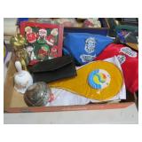 COLL. BELL, BRASS VASE & MISC ITEMS